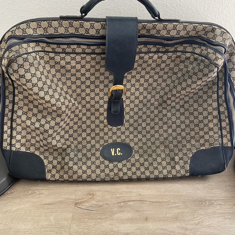 Authentic Vintage Gucci Suitcase